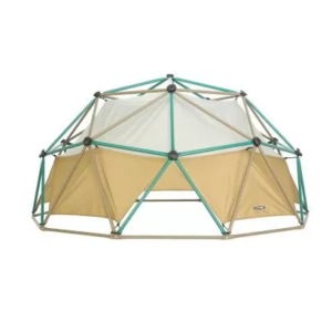 Lifetime Geometric Dome Climber with Attachable Canopy, Earth Tone, 10' Wide x 5' High