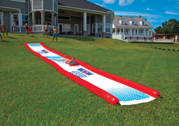WOW Sports World of Watersports Super Slide l Giant Backyard Waterslide, High Side Walls, Built in Sprinkler, 25 Feet x 6 Feet - Image 4