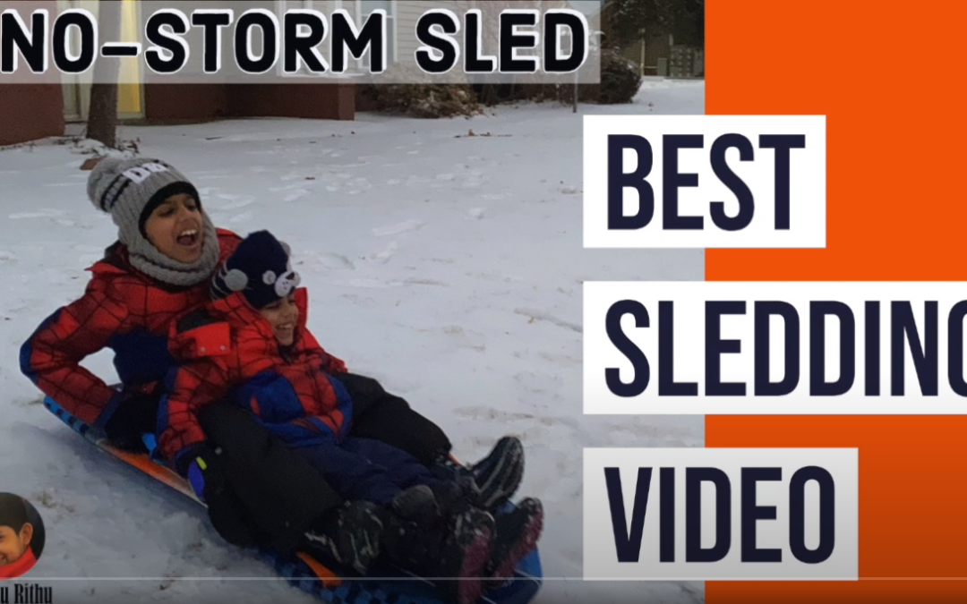 A Sno Storm Premium Sled in Action